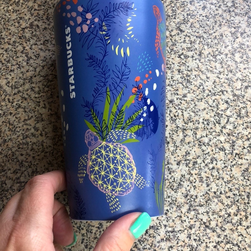 Starbucks glass coffee mug